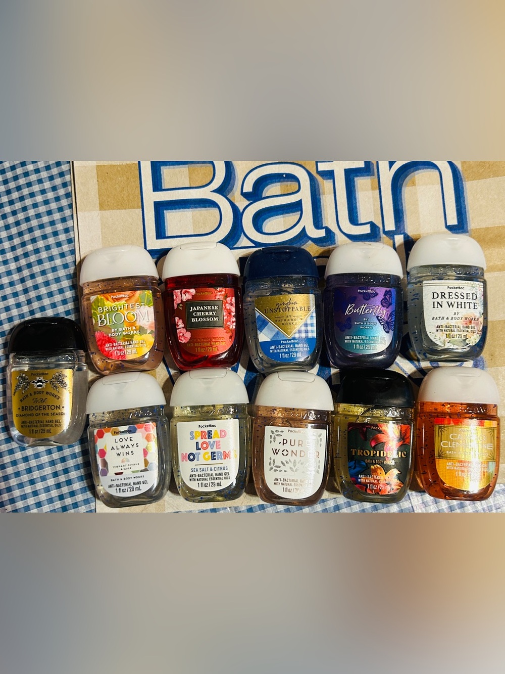 Bath & Body Works Assorted Color PocketBac Hand Sanitizers - Set of 11
